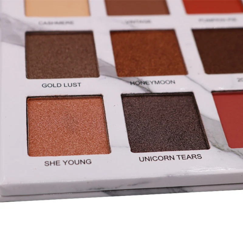 12 Colors Nude Shining Eyeshadow Palette Glitter Eyes Pigment Smoky Eye Shadow Pallete Waterproof Cosmetics D1 |