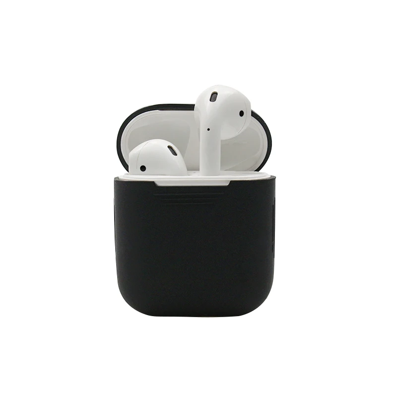 Для AirPods Bluetooth беспроводной мягкий силиконовый чехол для наушников Защитный Apple