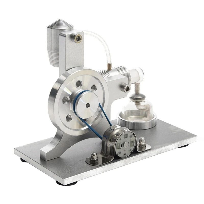 Мини горячий воздух Стирлинг двигатель мощность электрический генератор Led
