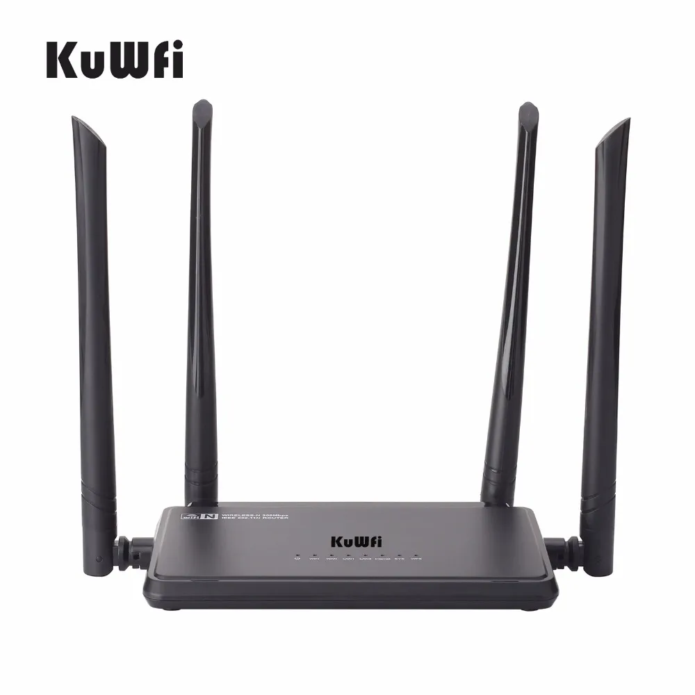 Smart Беспроводной маршрутизатор 300 Мбит/с Wi Fi Range Extender Поддержка WPS с 4 антенн