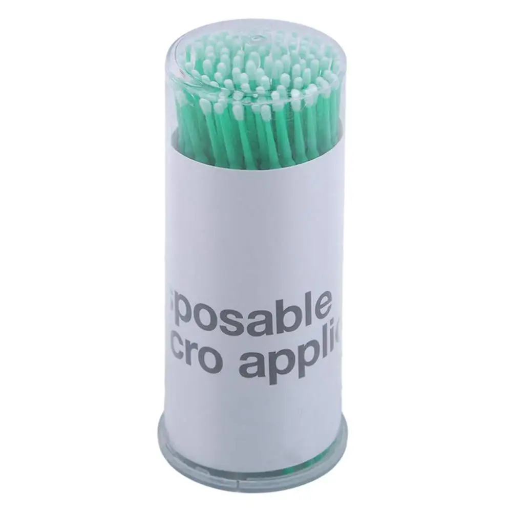 

300pcs/lot Disposable Makeup Eyelash Brushes Cotton Swabs Eyelashes Extension Removing Tools Mini Individual Applicators
