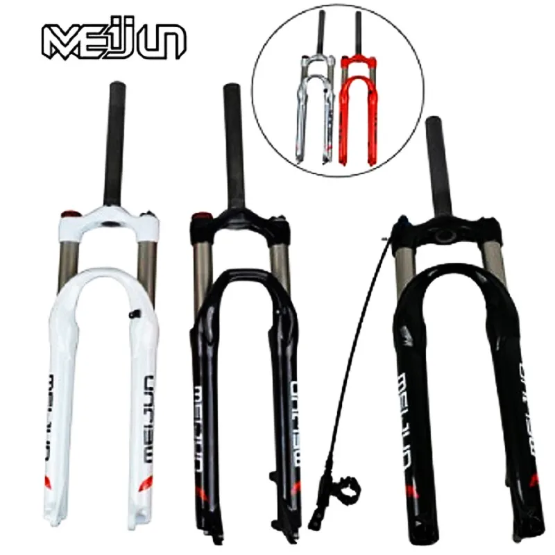 

MEIJUN26 Inch 27.5 Inch 650B Bike Mountain Bike Shock Absorber Front Fork Hydraulic Lock Before