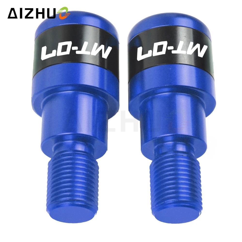 CNC Motorcycle Accessories Handlebar Handle Grips End Hand Bar Cap For YAMAHA MT07 MT-07 MT 07 FZ07 FZ 2014 2015 2016 17 | Автомобили и