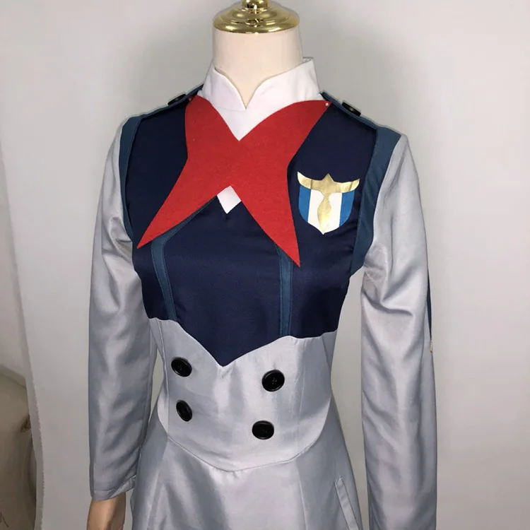 Аниме DARLING in the FRANXX Косплей HIRO ICHIGO Zero Two MIKU костюм KOKORO школьная форма комплекты
