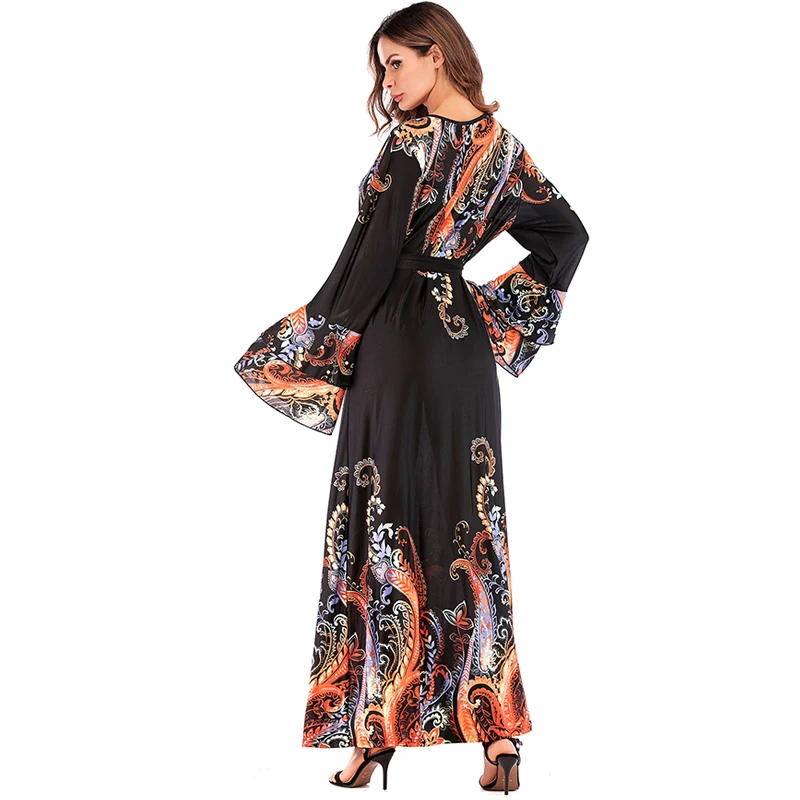 

Abaya Dubai Kaftan Arab Pearls Muslim Hijab Dress Robe Arabe Qatar Oman Caftan Jilbab Abayas For Women Turkish Islamic Clothing