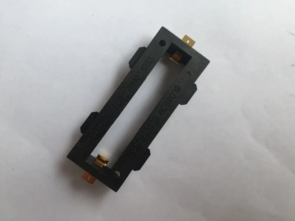 5 шт./лот Высокое качество 1X26650 держатель аккумулятора SMD с бронзовыми контактами