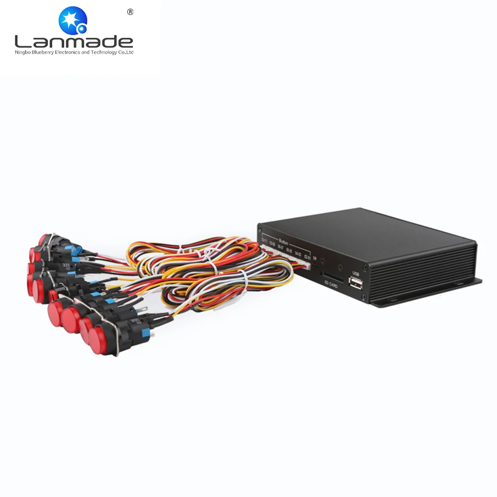MPC1005 12 шт кнопочный медиаплеер DC 12V Входное медиаустройство hd|Проигрыватели HDD| |