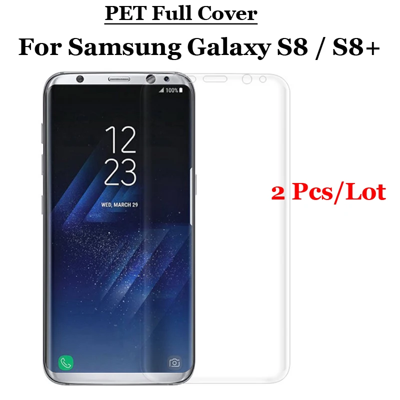 

2 Pcs/Lot S8 / S8+ 3D Curved Full Covering Soft PET Film Screen Protector For Samsung Galaxy S8 / S8 Plus (Not Tempered Glass)