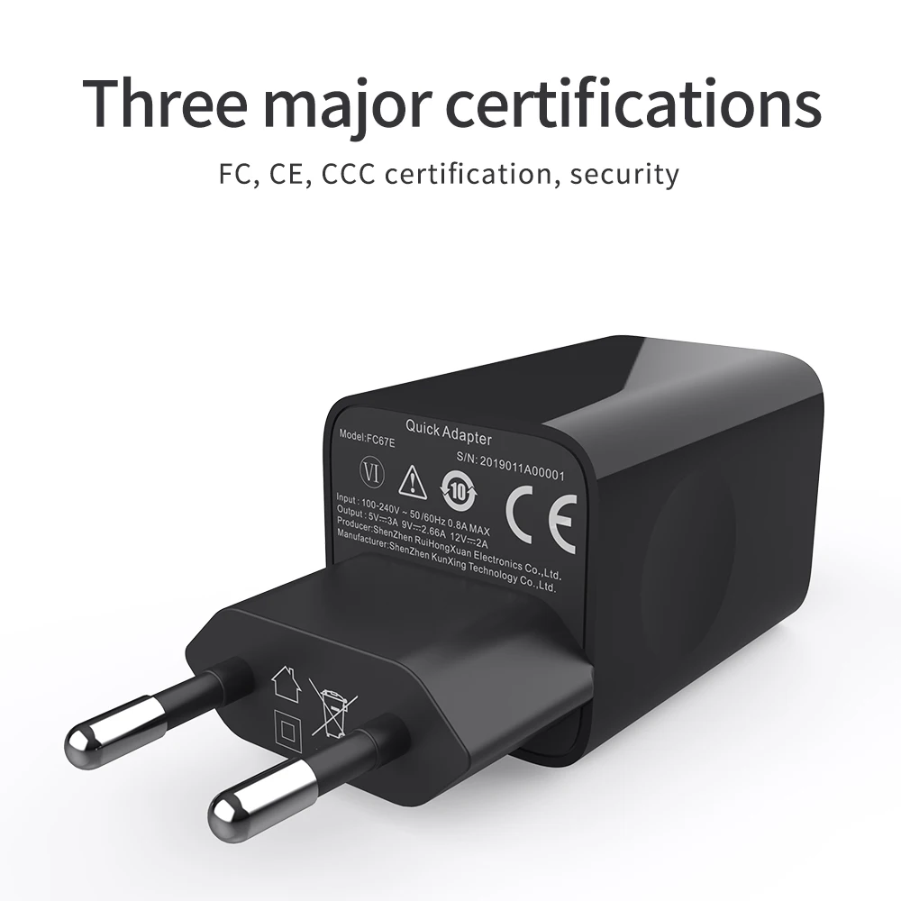 Быстрое зарядное устройство KEYSION 24 Вт USB 3 0 для Samsung Xiaomi Huawei быстрая зарядка QC