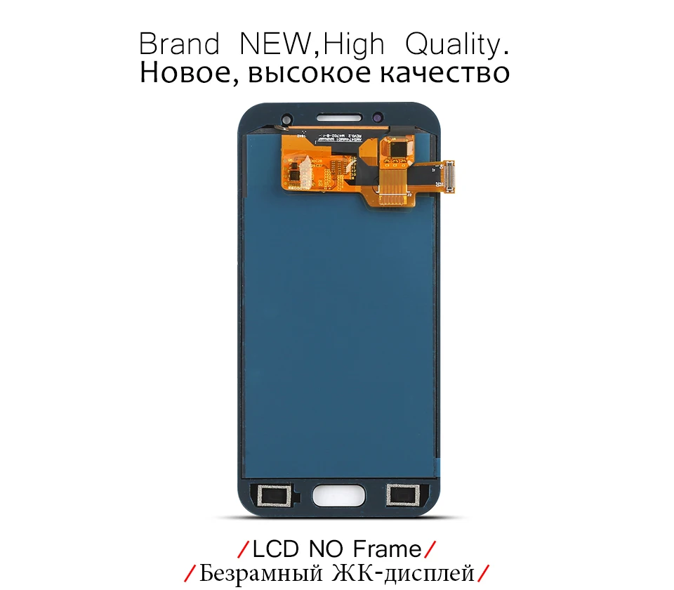 TFT Srjtek A320F lcd для samsung A3 lcd A3 дисплей сенсорный дигитайзер сенсорная рамка для Galaxy A3 A320 экран A320F дисплей