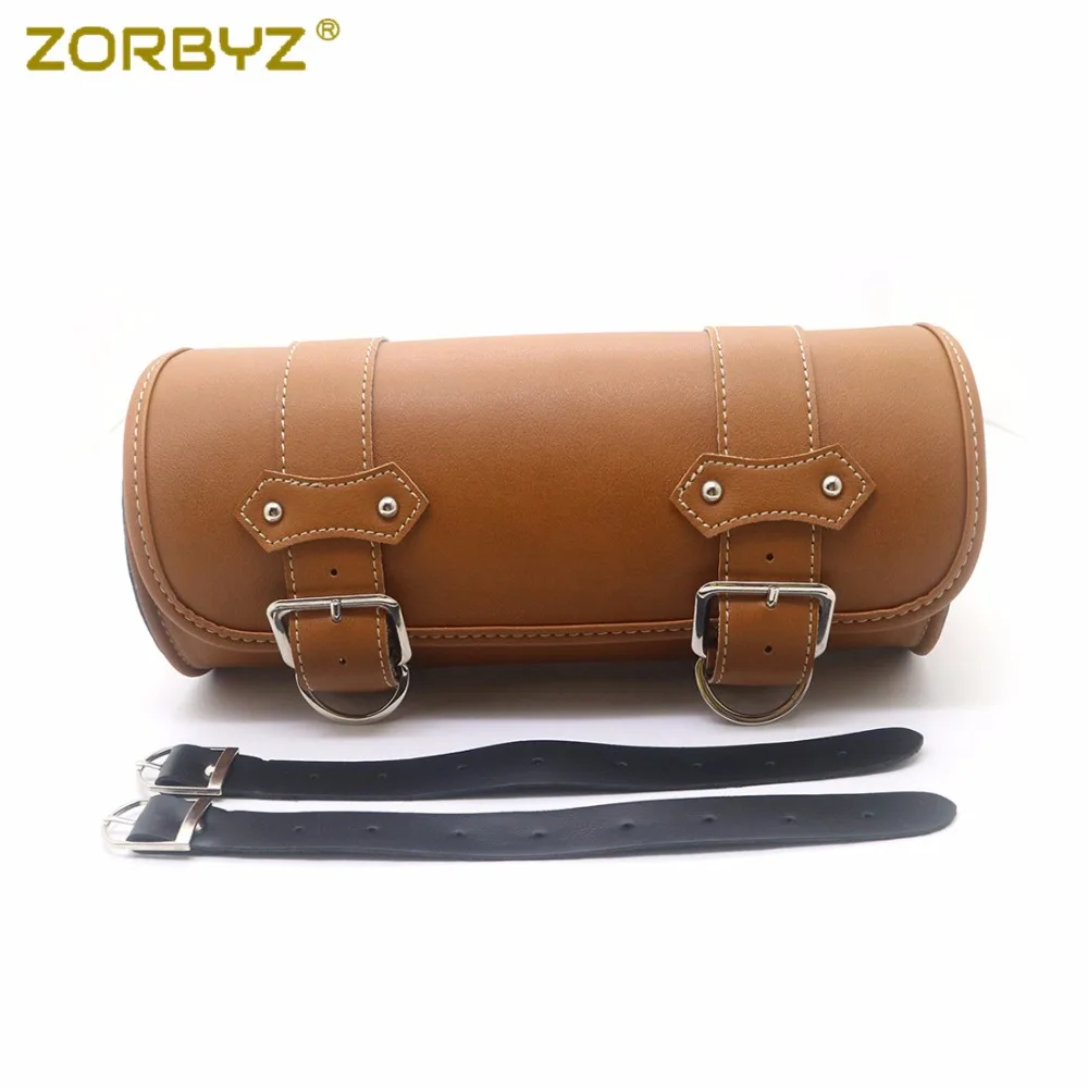 ZORBYZ мотоциклетная желтая сумка из искусственной кожи седло Боковая Сумка для