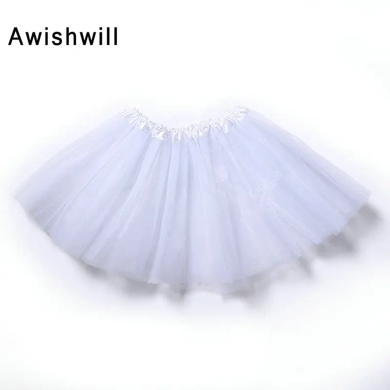 2018 Short Petticoat For Girls Dress CheapTulle Crinoline Underskirt Rockabilly Swing Tutu Skirt | Свадьбы и торжества