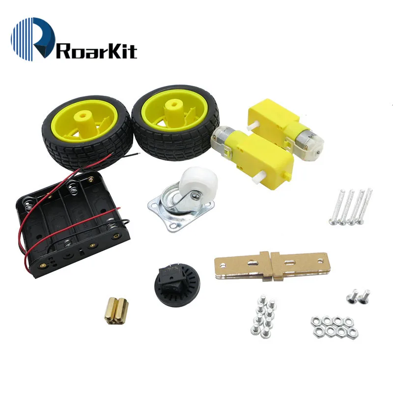 Новый двигатель умный робот автомобильный комплект шасси датчик скорости