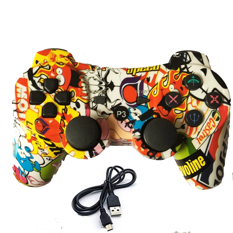 Беспроводной Bluetooth геймпад, джойстик, двойная вибрация, игра для PS3, игра Station 3, геймпад 3, джойстик, геймпад PS3, контроллер