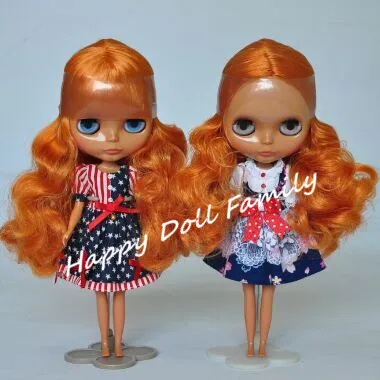 Blyth doll 12&quot nude ginger curly hair beautiful girl dark skin | Игрушки и хобби