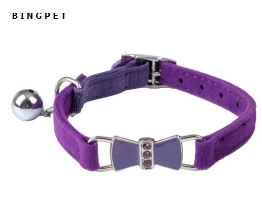 Товары для домашних животных модный шикарный бархатный дизайн котенок галстук