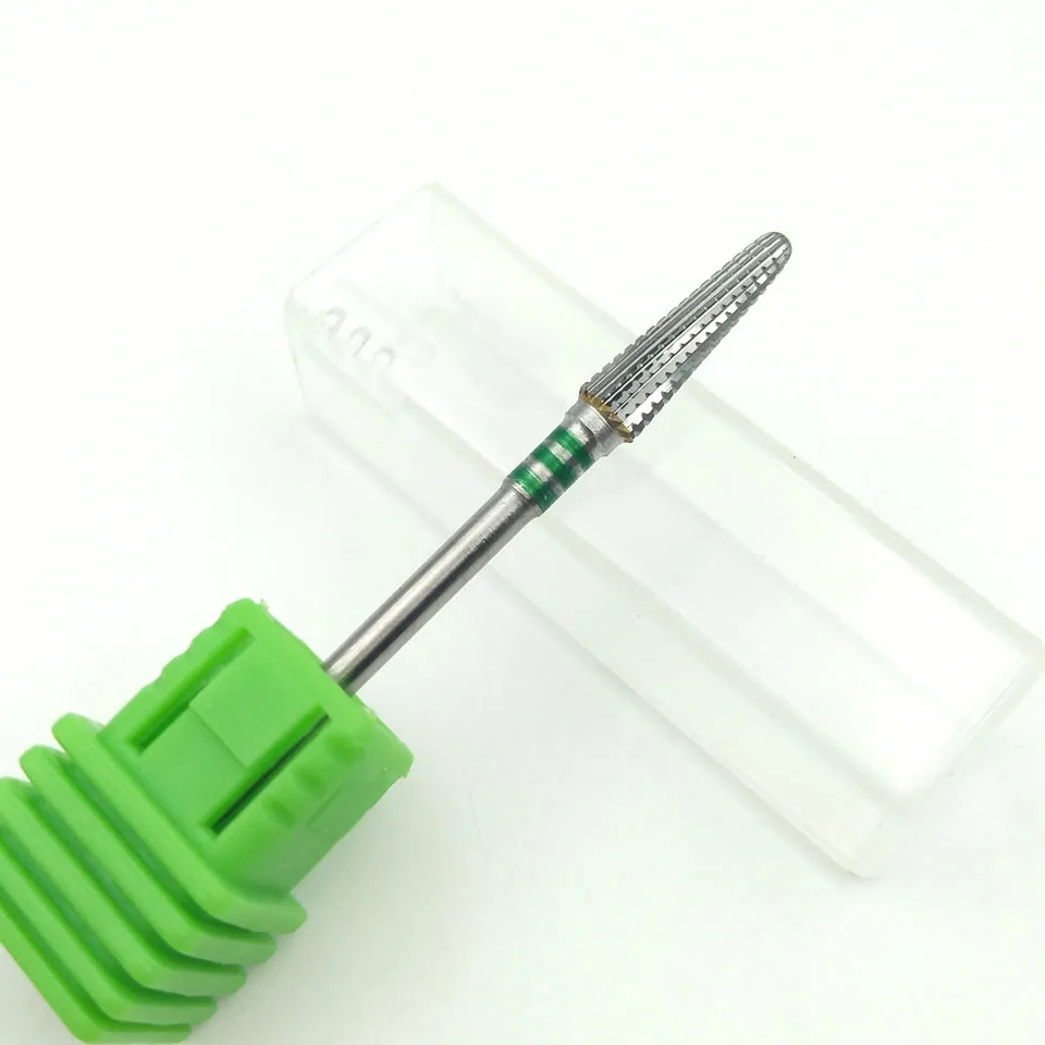 HYTOOS заусенцы из карбида вольфрама для ногтей сверло 3/32 &quotдля удаления кутикул