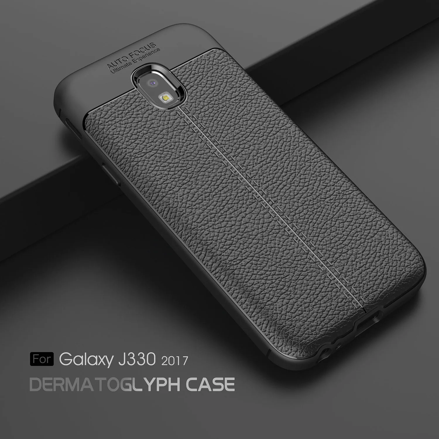 Мягкий чехол Wolfsay из ТПУ для Samsung Galaxy J3 2017 с кожаной текстурой силиконовый