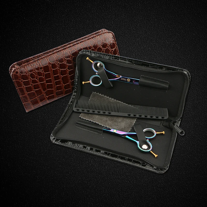 TONIGUY 5 дюймов резка филировочные ножницы салон парикмахерский набор из