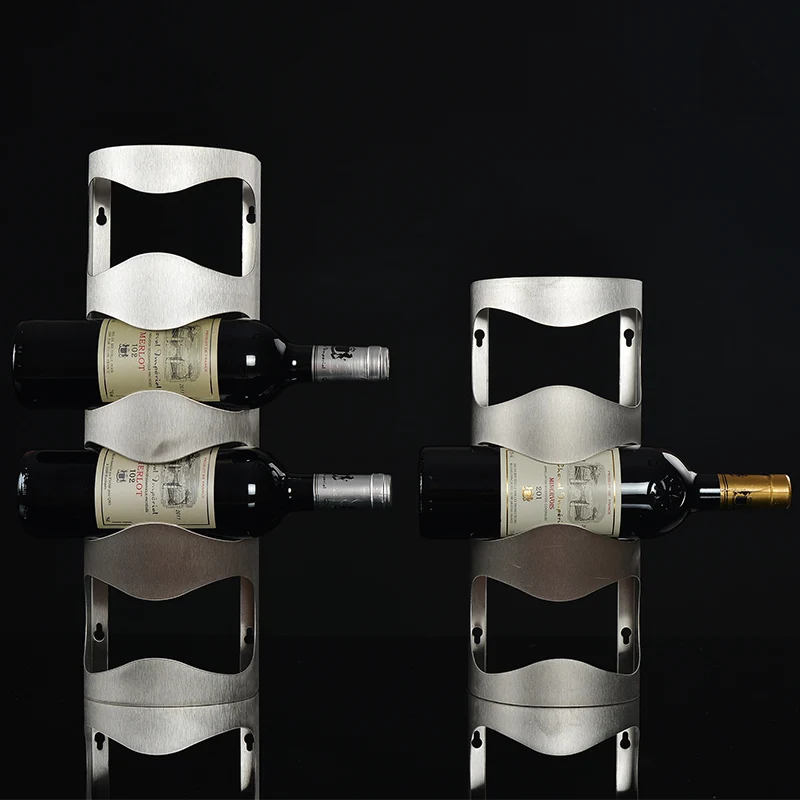Винная Вешалка из нержавеющей стали подвесная полка для бутылок винная