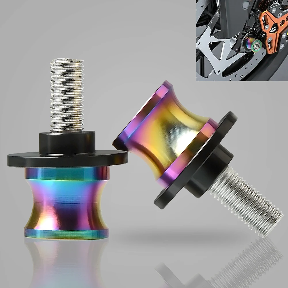 6mm8mm10mm Стояночная Опора мотоцикла винты маятник Катушки слайдер подходит для Yamaha