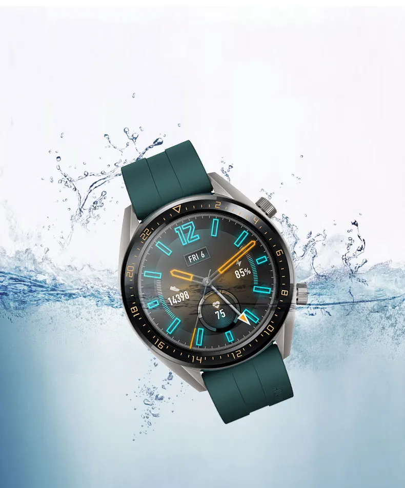 Для часов huawei GT 2 ремешок классический и samsung galaxy Watch 46 мм amazfit ремешок Bip силиконовый 22 мм ремешок для часов gear S3 браслет