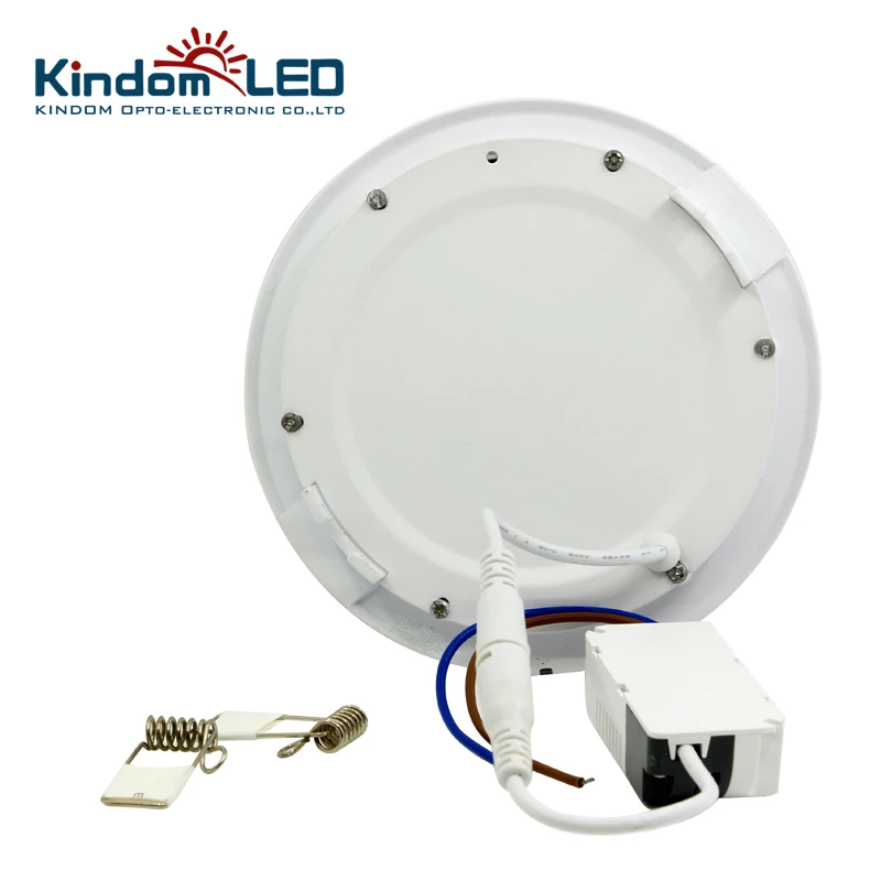 KINDOMLED Round LED Panel Light AC85-265V IP44 2835SMD 3/6/9/12/15/18/20W ceiling Ultra lamp downlight indoor lighting | Лампы и