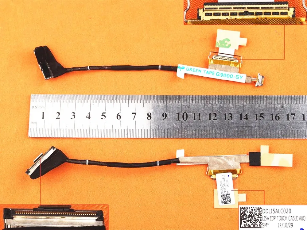 Новый оригинальный жк кабель для Lenovo ThinkPad Yoga 11E с сенсорным 40Pin PN: DDLI5ALC020 0HW232