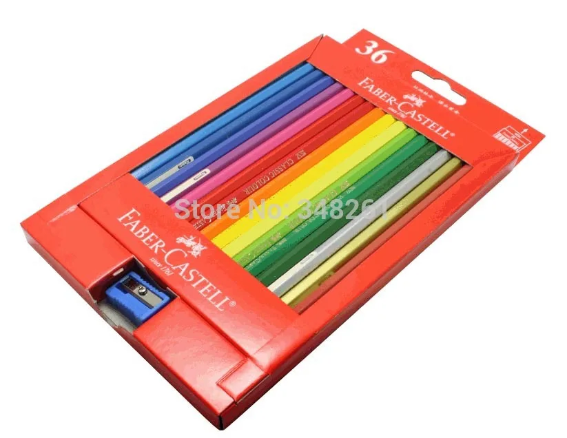 36 Цвет s FABER CASTELL воды Карандаш Водорастворимая карандаш|watercolor pencils|color pencilcolorations