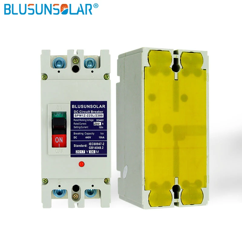 2 шт./лот 2P 200A DC440V DC изолятор выключатель MCB солнечной энергии фотоэлектрический PV