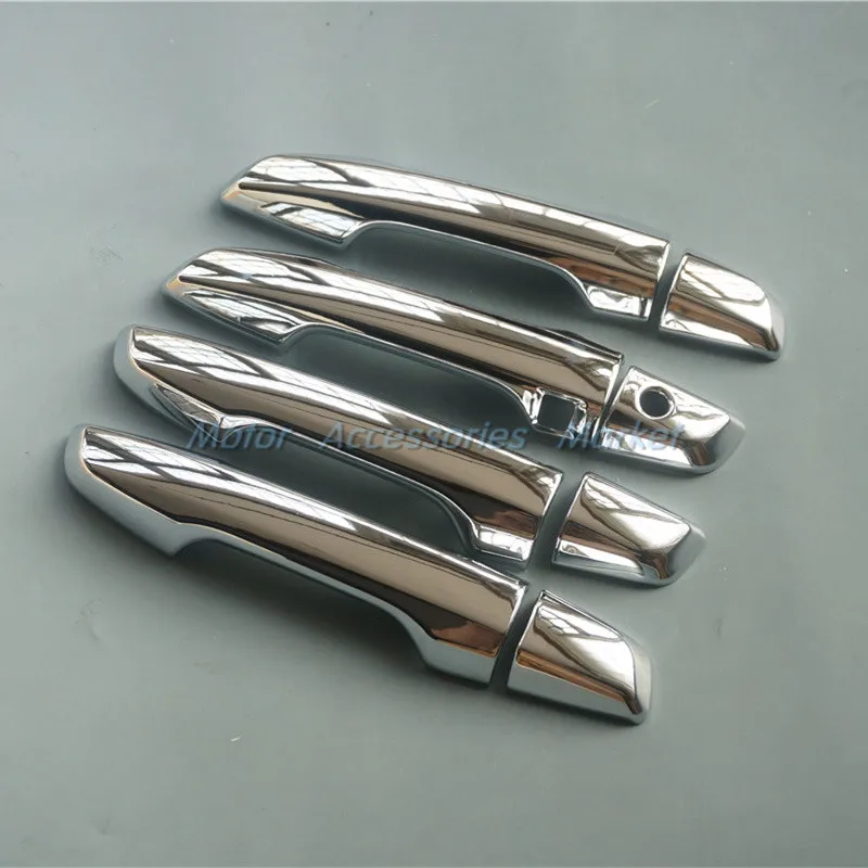 Новая спортивная стильная хромированная накладка на дверную ручку из