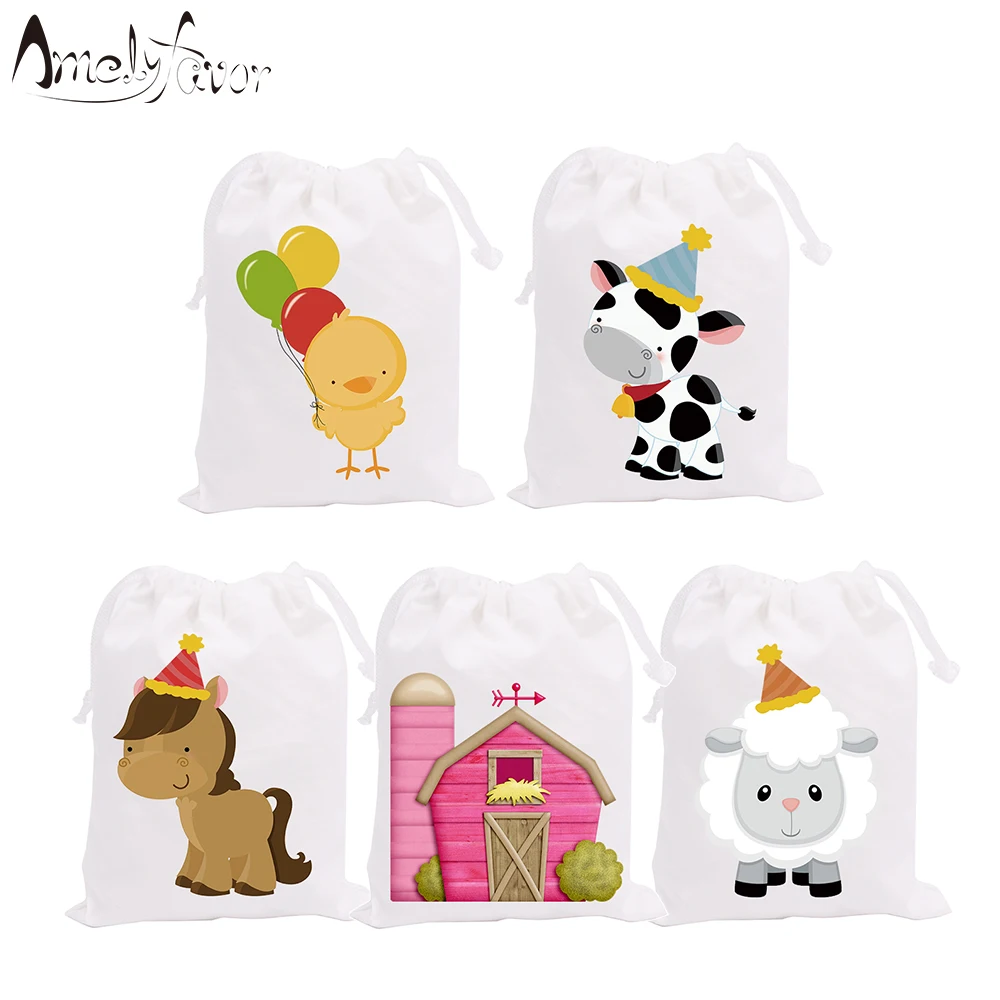 Вечерние сумочки с изображением животных из серии 2 фермерские подарки в виде