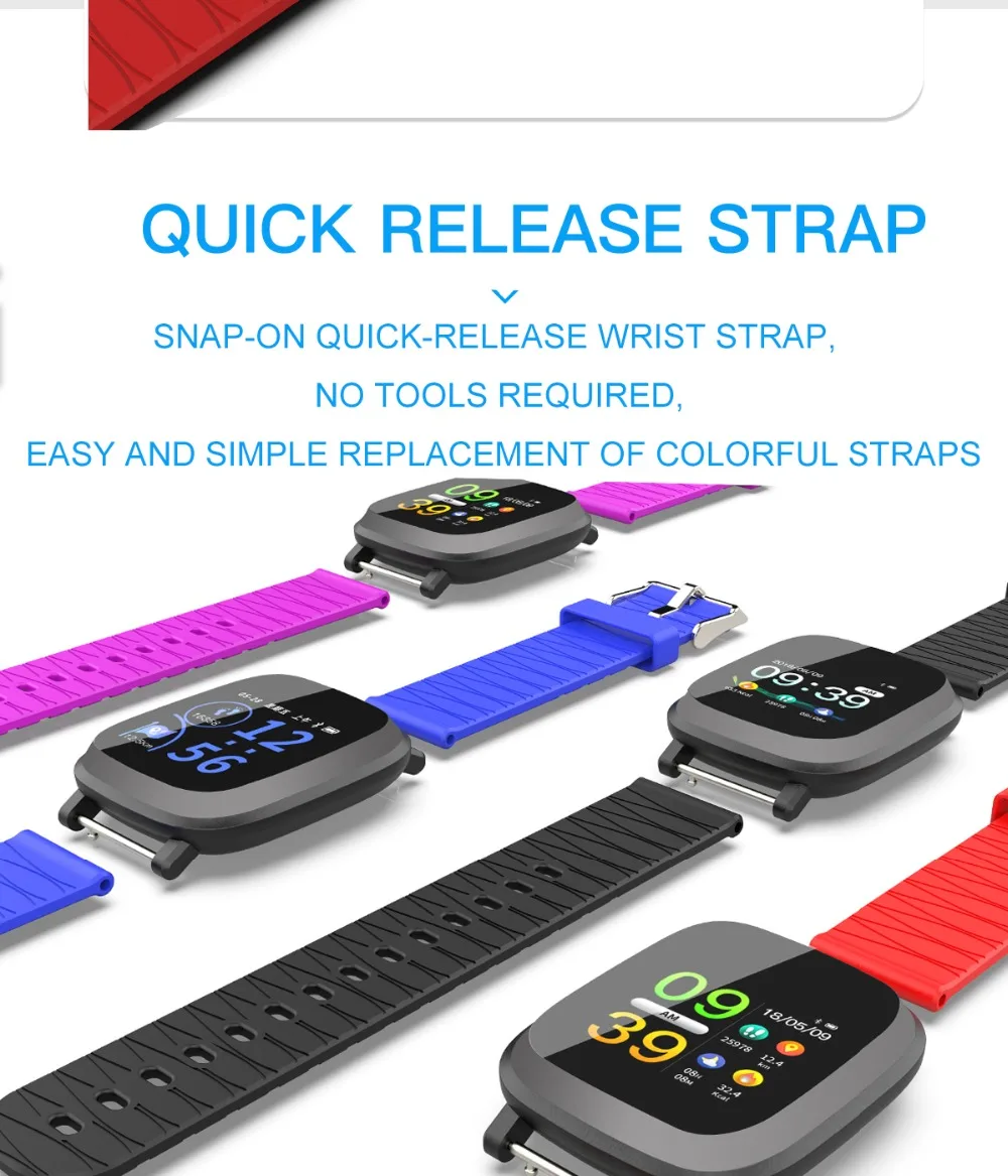 696 M30 Smartwatch весь день сердечного ритма и отслеживания активности мониторинг сна