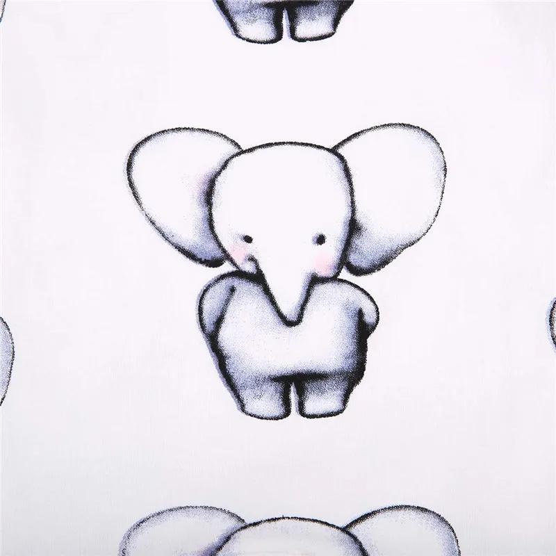 Cute Baby Clothing Newborn Boy Clothes Long Sleeve Elephant Cotton Romper New Playsuit Outfits Infant Jumpsuit |