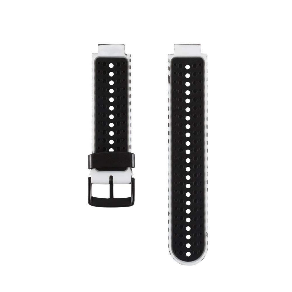 (230HS) Zebra мягкий силиконовый сменный ремешок для часов Garmin Forerunner 230/235/235 Lite/220/620/630/735