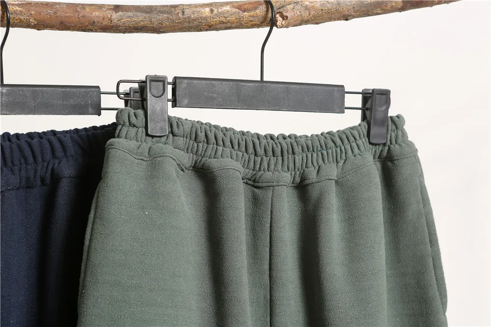 2019 размера плюс высококачественные мужские повседневные брюки вареные