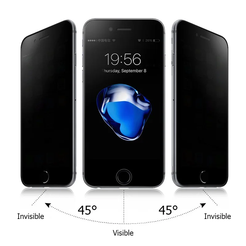 Защитное стекло для сохранения личной информации пленка для iPhone 11 Pro Max XS XR X 8 7 6 6S Plus SE 5 5S 4 4s Премиум защитное закаленное стекло 30 шт