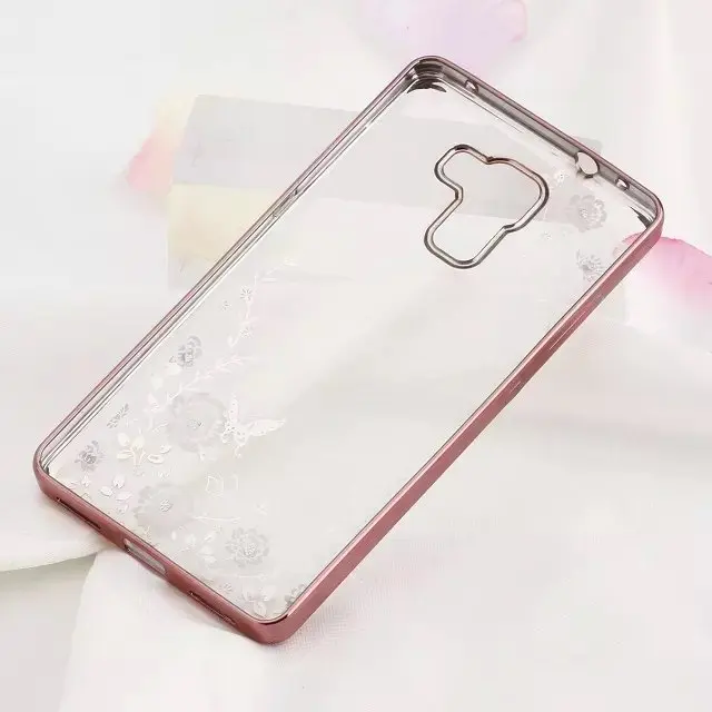Симпатичный горный хрусталь чехол для Huawei Honor 7 ТПУ силиконовый роскошный