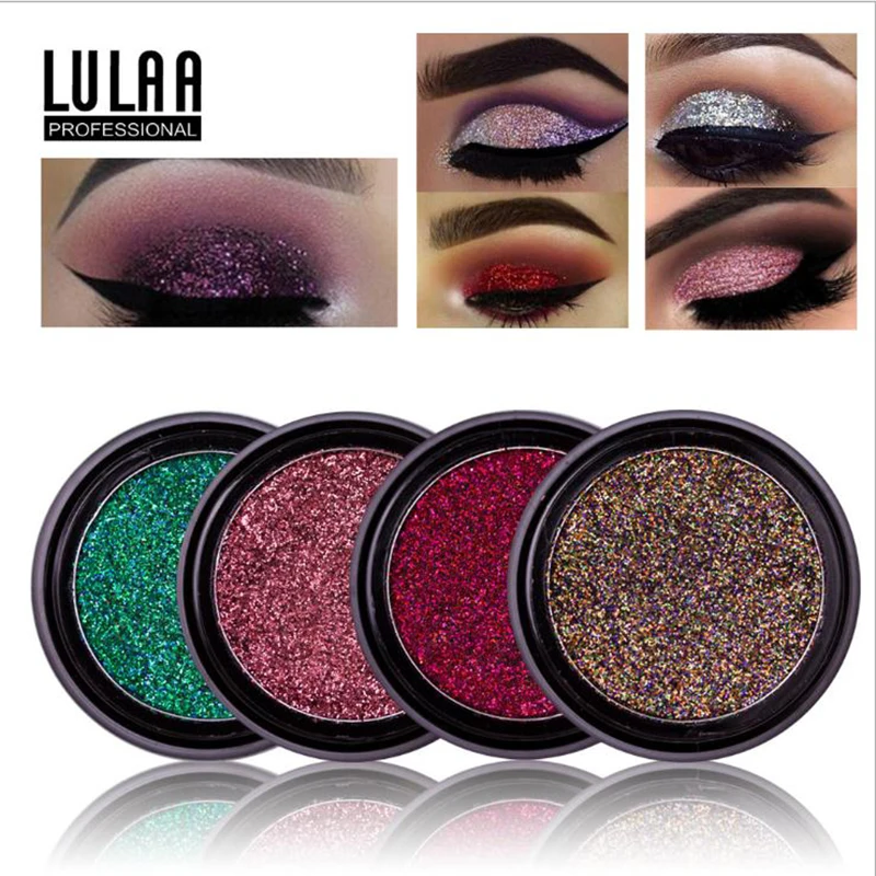 Lulaa Shimmer В наличии блестящие тени порошок высокого Пигмент Макияж Блеск для тела
