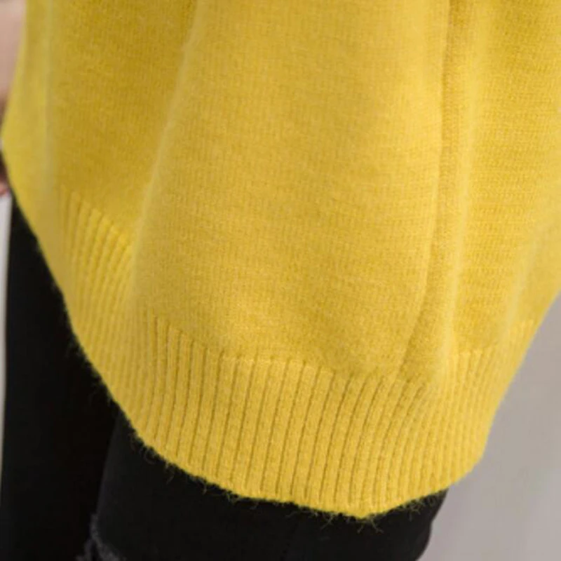 blusas de inverno feminina Sweater Women Autumn Winter High Neck Pullovers Fashion New Warm Thicken sueter mujer | Женская одежда