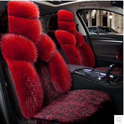 Высокое качество! полный набор шерсти сиденье автомобиля чехлы для BMW 750Li G12 2016-2017