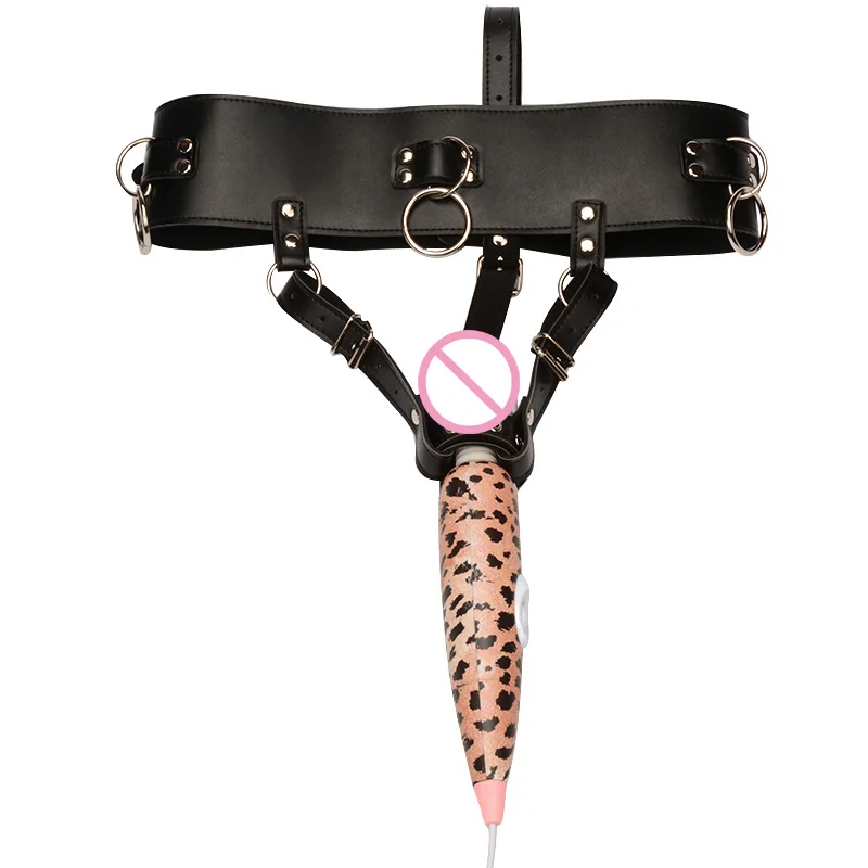 Кожаное Целомудрие из искусственной кожи большого размера держатель для