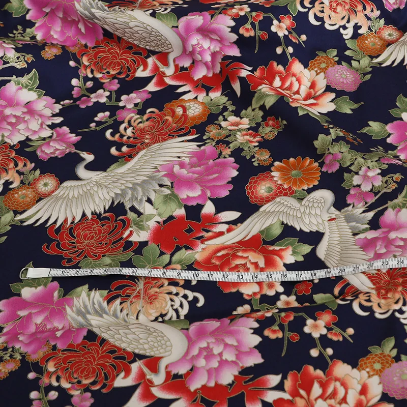 100% хлопковая ткань для самодельных одеял/наволочки в японском стиле с цветочным