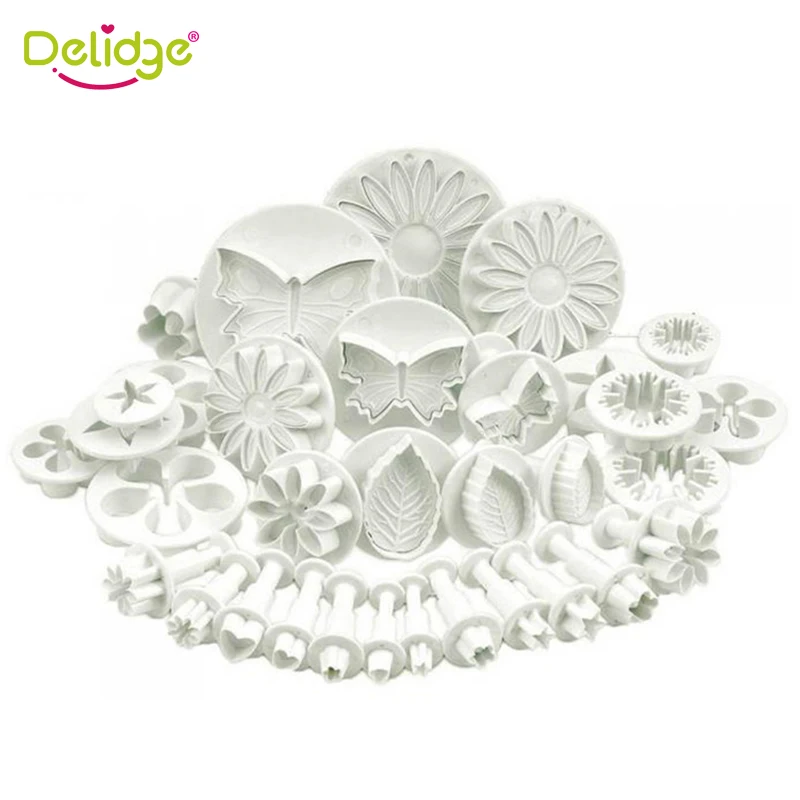 33 шт./компл. Fondant(сахарная) торт набор инструментов для декора Fondant(сахарная) плунжер ножи для тортов инструменты форма для печенья, торта Кухня Аксессуары для выпечки
