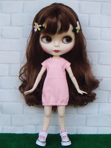 1 комплект, повседневное спортивное пальто+ платье-жилет для Blyth, Azone, Licca, Barbies, 1/6 BJD, аксессуары для куклы