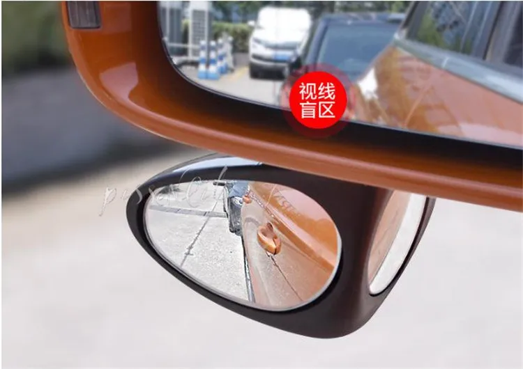 360 ° вращающийся 2 боковых окон автомобиля Зеркало для слепой зоны выпуклое зеркало Automibile внешний вид сзади Парковка зеркало защитные аксессуары для заднего хода