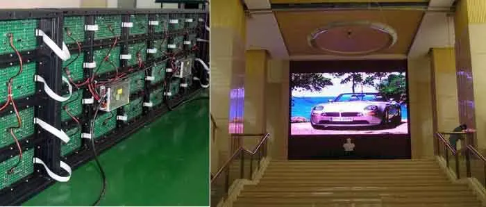 Простая и простая светодиодная витрина TEEHO CabinetP10 SMD железная с полноцветным RGB p10