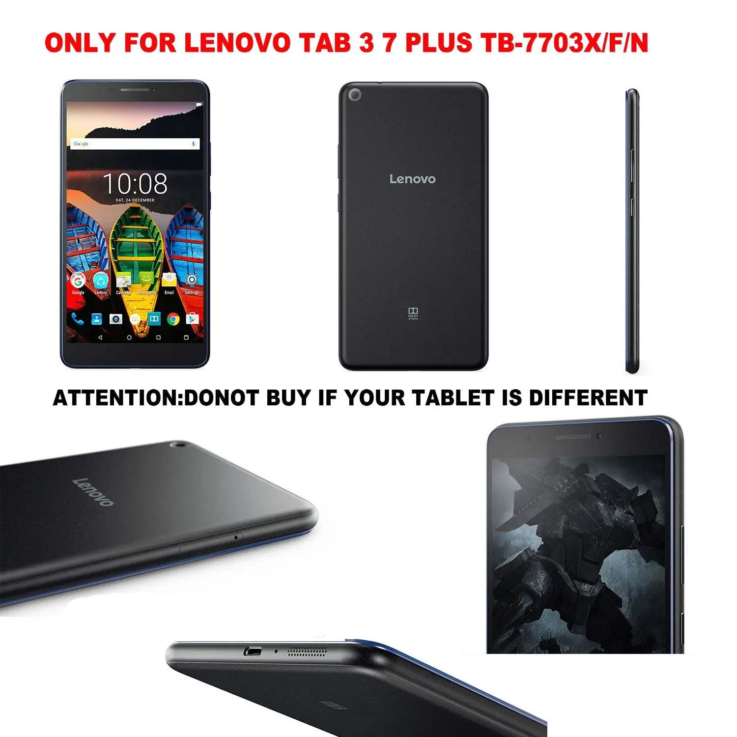 Для lenovo Tab 3 7 Plus чехол безвредные 7,0 Inch планшет TB-7703X/F/N Силиконовый прочный Чехол