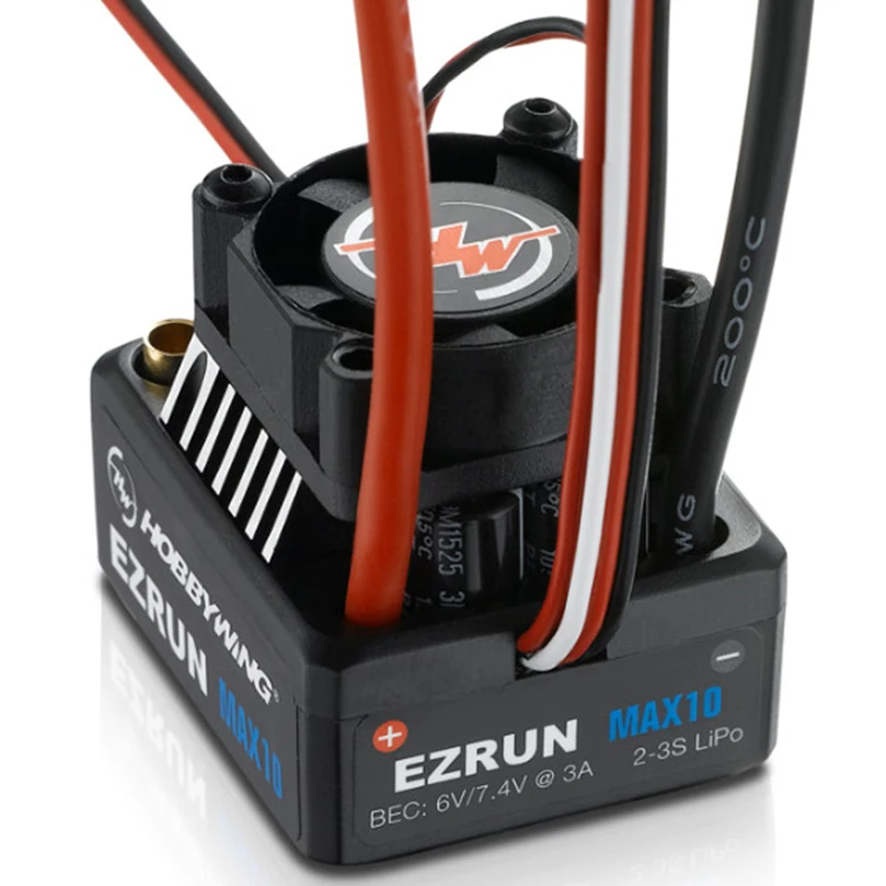 Hobbywing Combo EZRUN MAX10 60A бесщеточный ESC+ 3652SL G2 3300KV/4000KV/5400 K водонепроницаемый бесщеточный двигатель для 1/10 RC грузовика/автомобиля