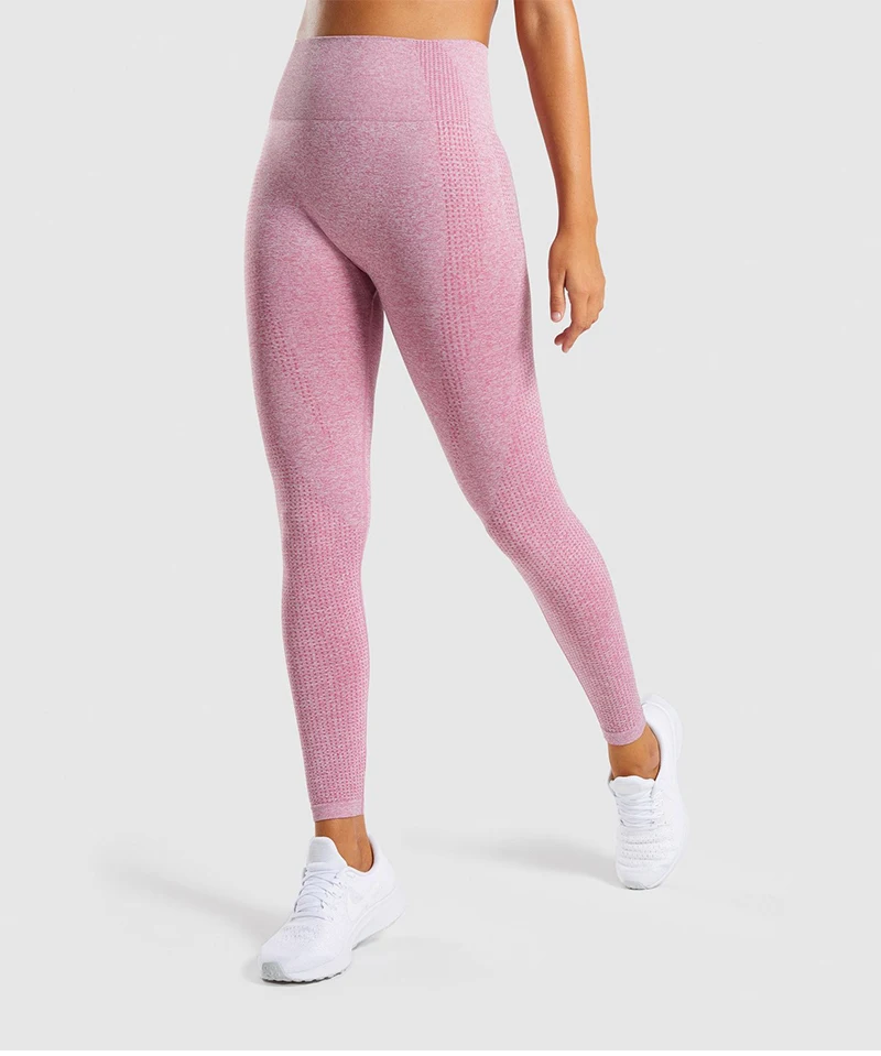 NORMOV Фитнес бесшовные леггинсы Для женщин Высокая Талия Леггинсы Activewear